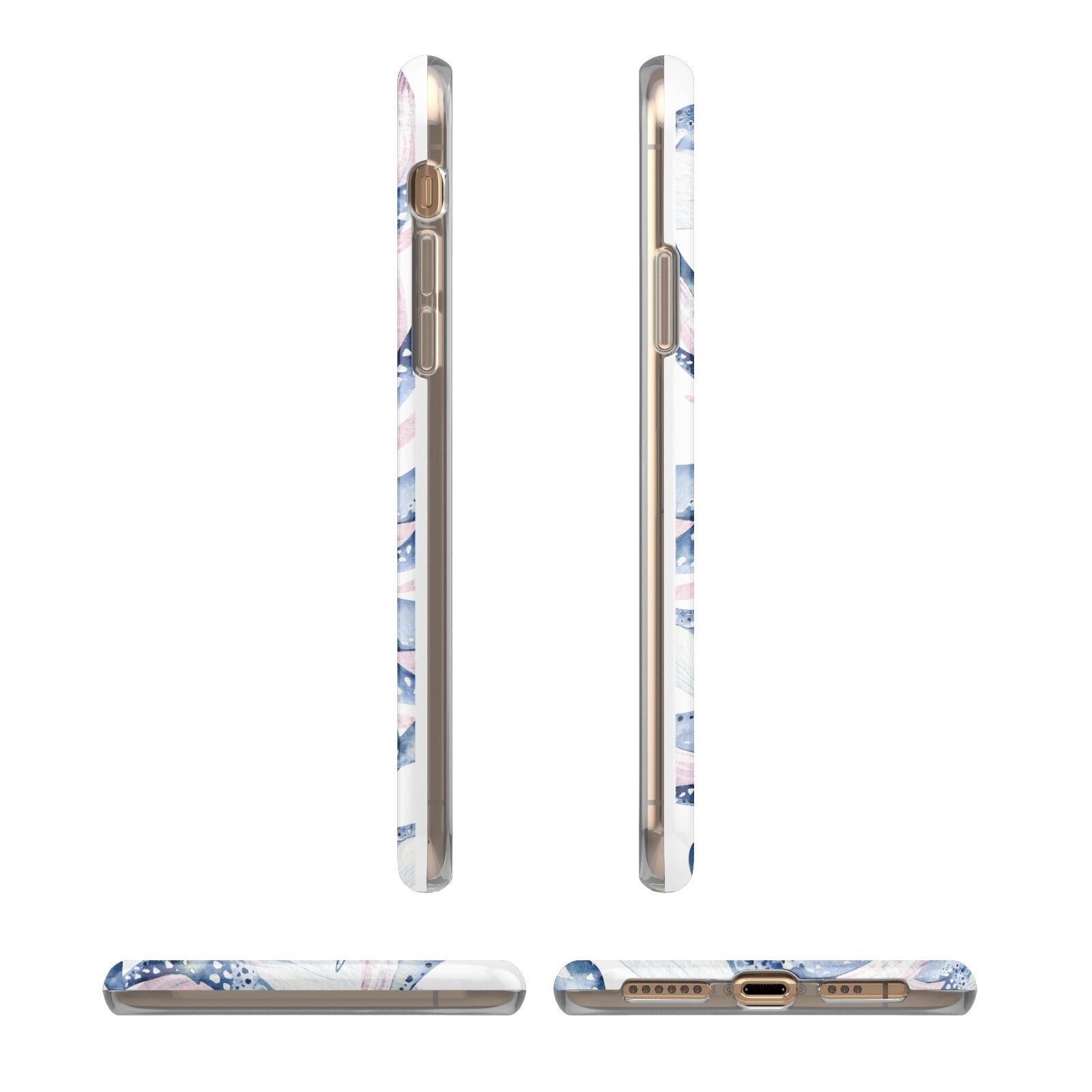 Whale iPhone 11 3D Tough Case Angle Images