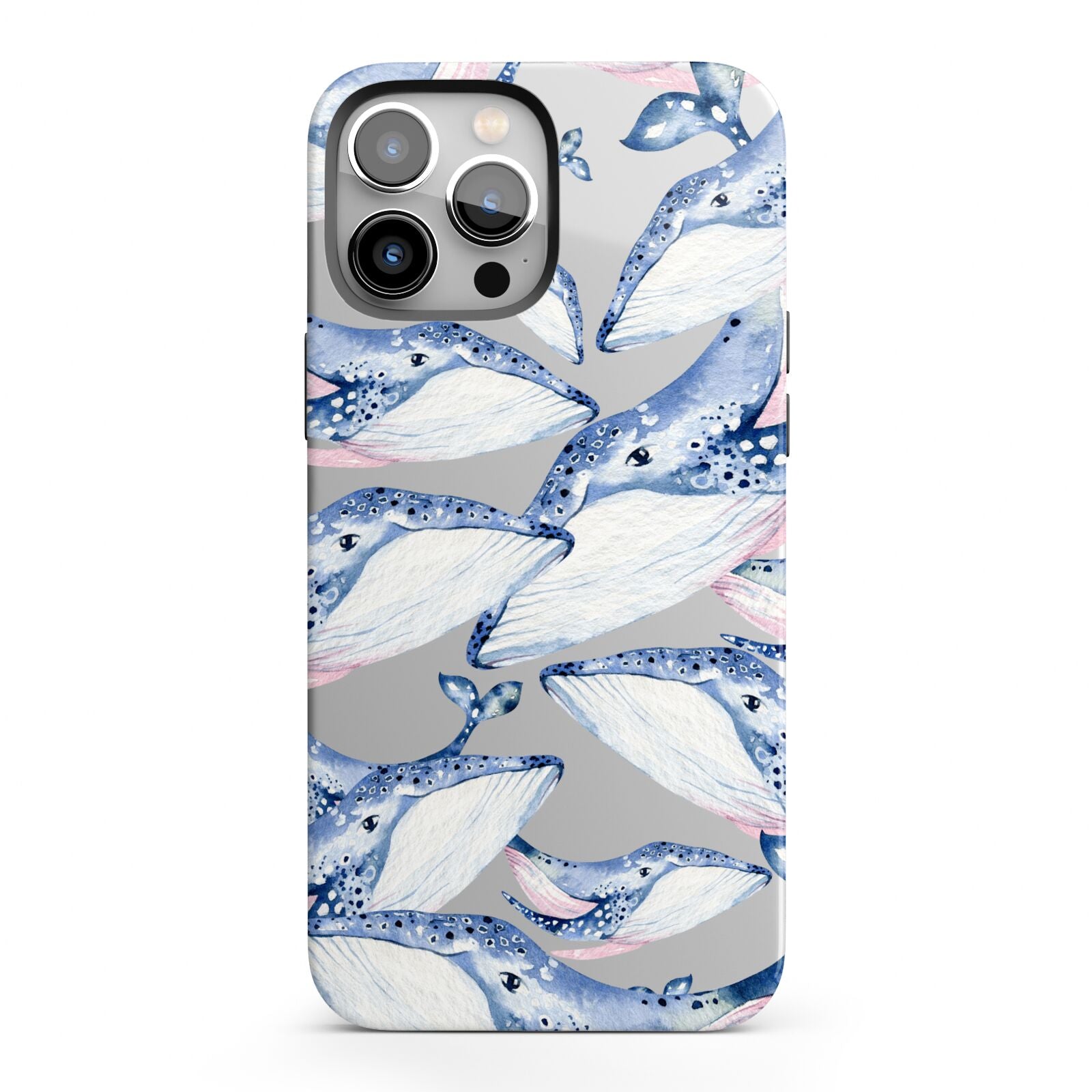 Whale iPhone 13 Pro Max Full Wrap 3D Tough Case