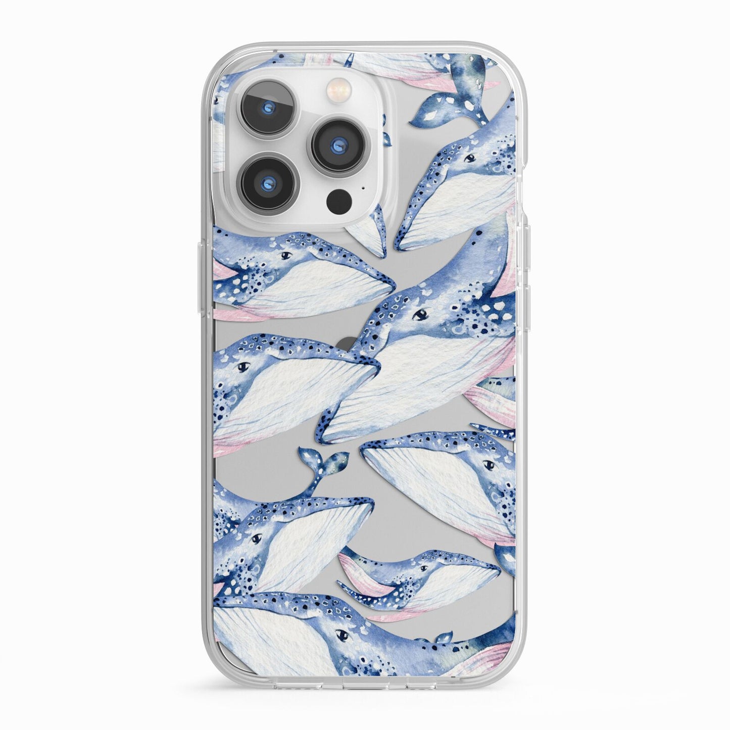 Whale iPhone 13 Pro TPU Impact Case with White Edges