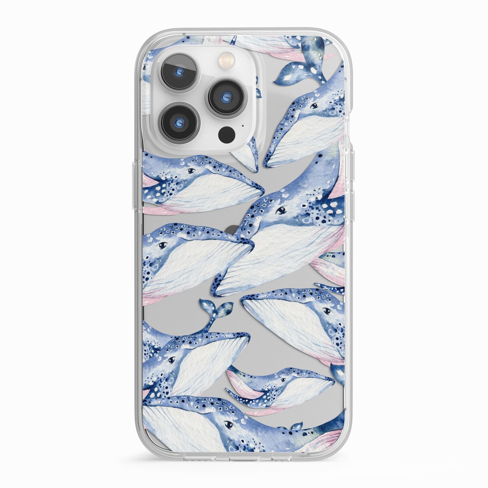 Whale iPhone 13 Pro TPU Impact Case with White Edges