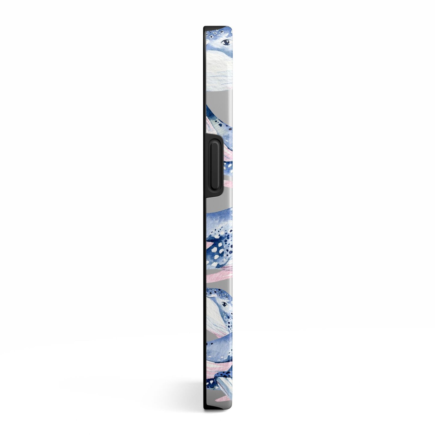 Whale iPhone 13 Side Image 3D Tough Case