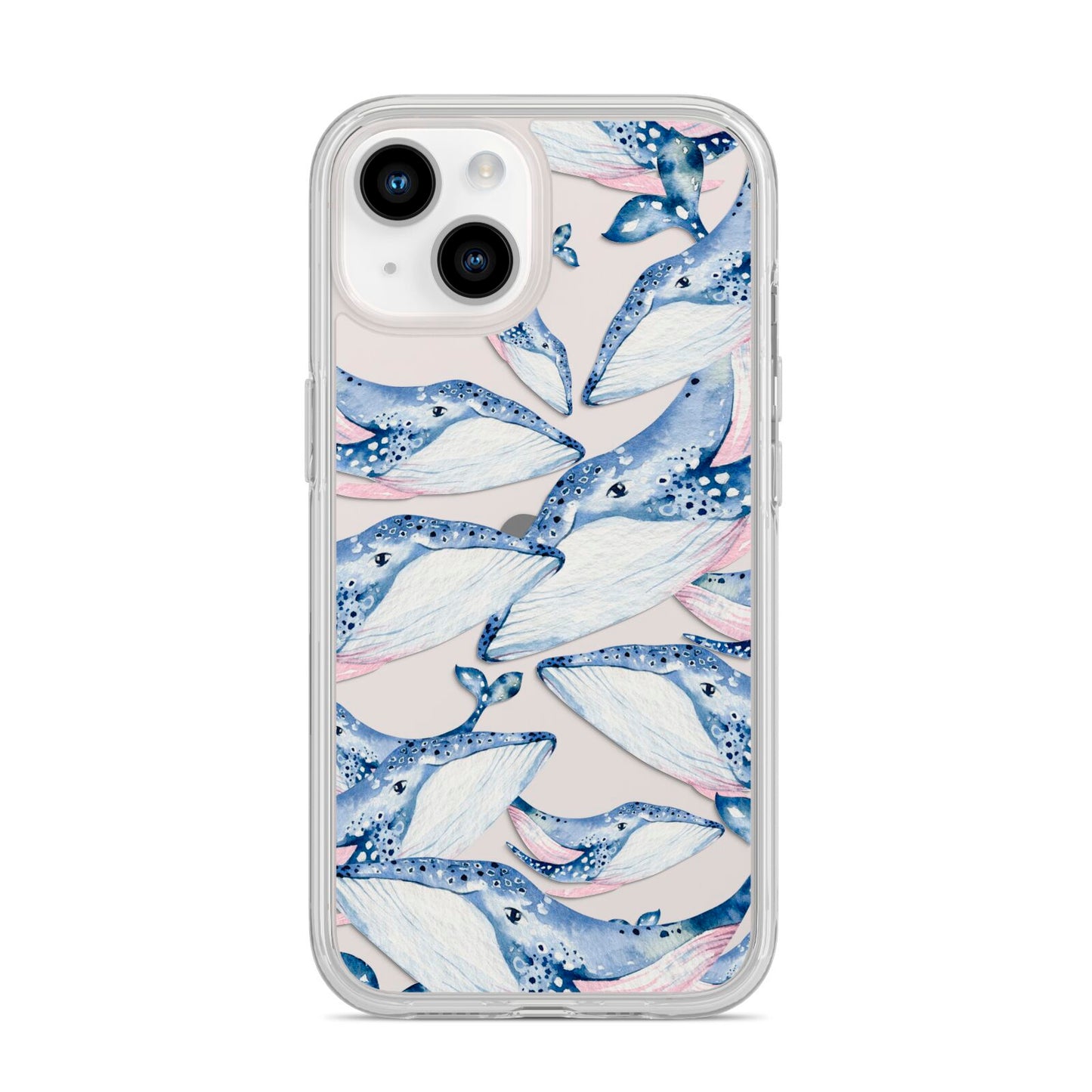 Whale iPhone 14 Clear Tough Case Starlight