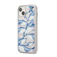 Whale iPhone 14 Plus Clear Tough Case Starlight Angled Image