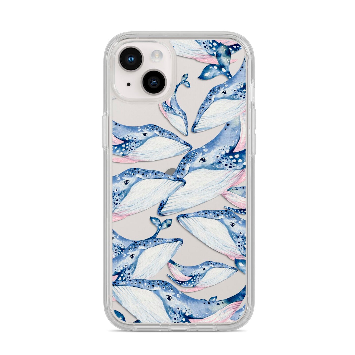 Whale iPhone 14 Plus Clear Tough Case Starlight