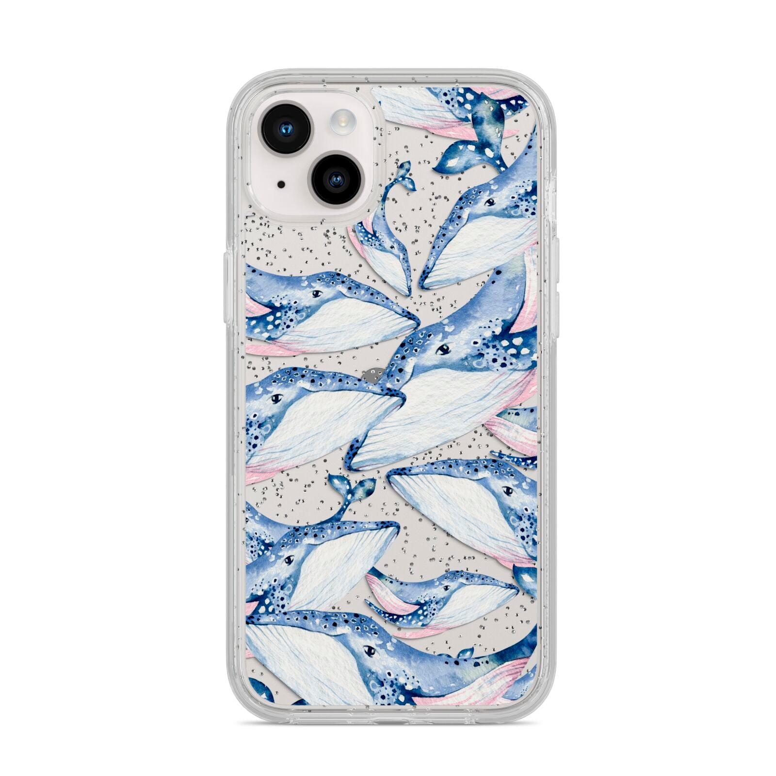 Whale iPhone 14 Plus Glitter Tough Case Starlight