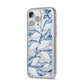 Whale iPhone 14 Pro Max Clear Tough Case Silver Angled Image