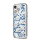 Whale iPhone 14 Pro Max Glitter Tough Case Silver Angled Image