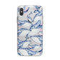Whale iPhone X Bumper Case on Silver iPhone Alternative Image 1