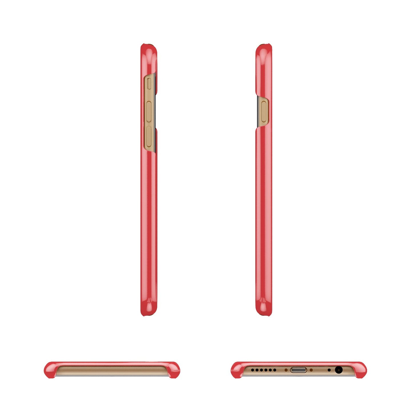 What Boyfriend Apple iPhone 6 3D Wrap Snap Case Angled Images