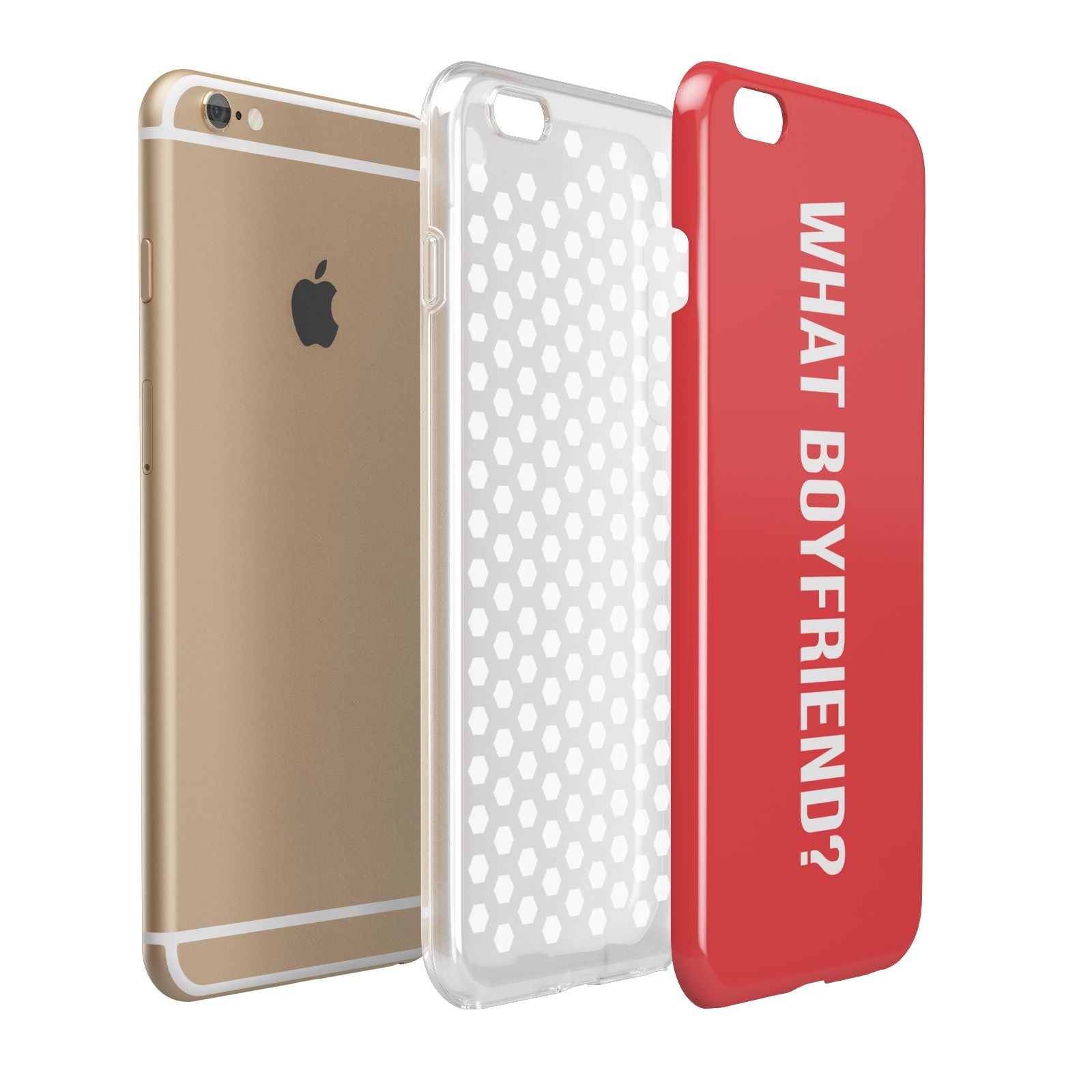 What Boyfriend Apple iPhone 6 Plus 3D Tough Case
