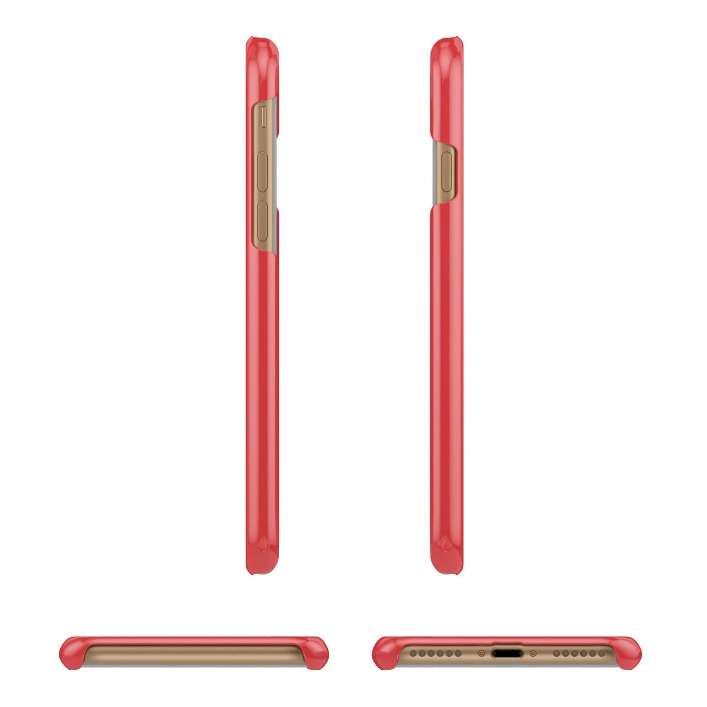 What Boyfriend Apple iPhone 7 8 3D Wrap Snap Case Angled Images