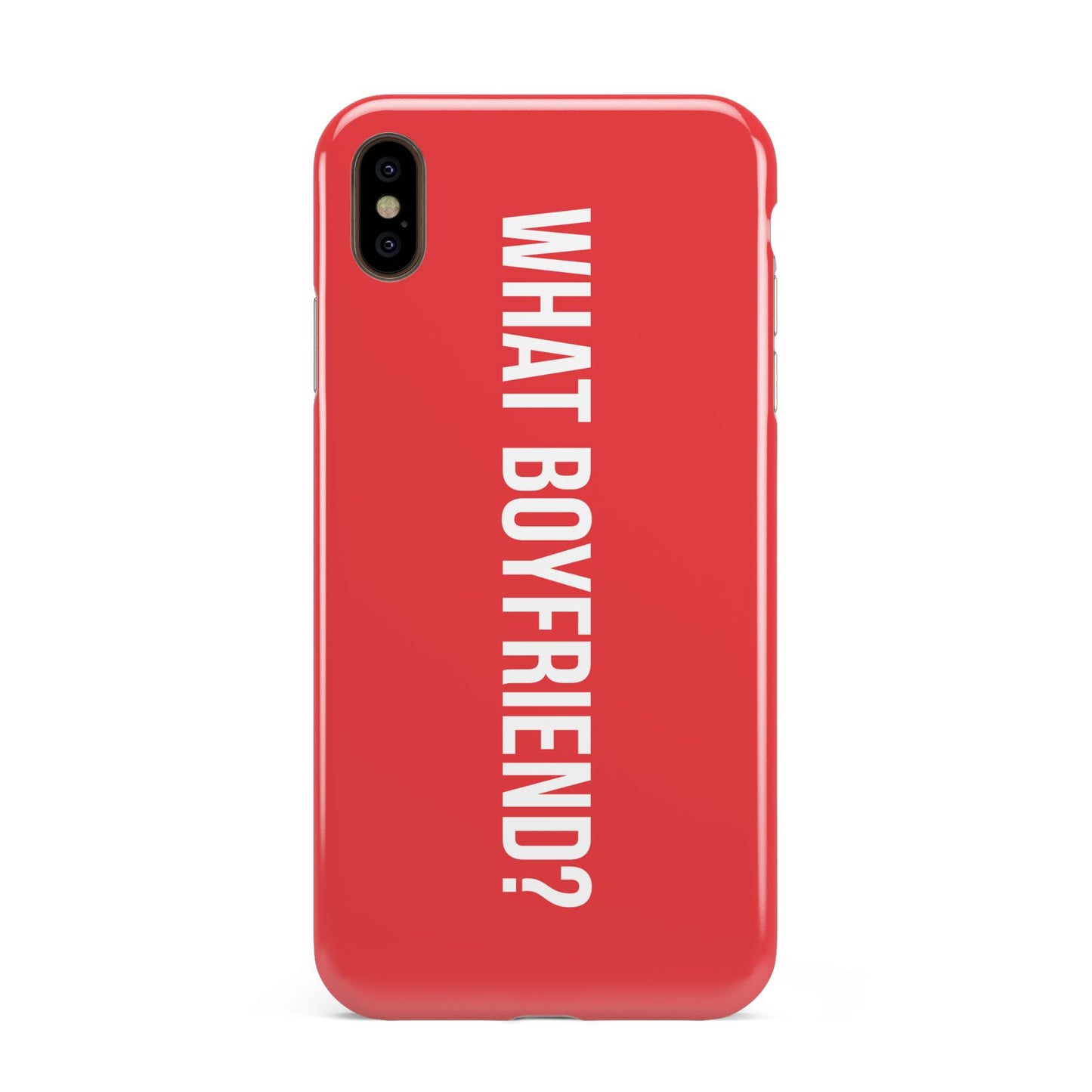 What Boyfriend Apple iPhone Xs Max 3D Tough Case