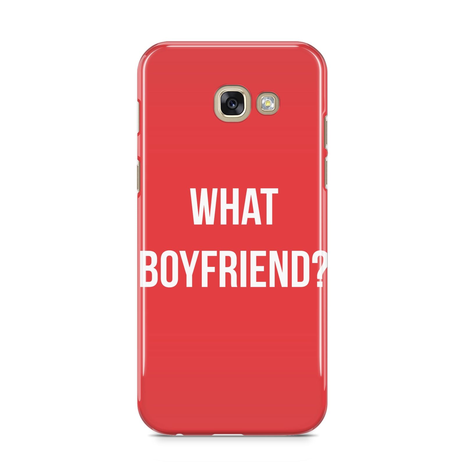 What Boyfriend Samsung Galaxy A5 2017 Case on gold phone