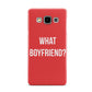 What Boyfriend Samsung Galaxy A5 Case