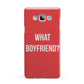 What Boyfriend Samsung Galaxy A7 2015 Case