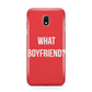 What Boyfriend Samsung Galaxy J3 2017 Case