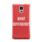What Boyfriend Samsung Galaxy Note 4 Case