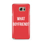 What Boyfriend Samsung Galaxy Note 5 Case