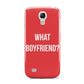What Boyfriend Samsung Galaxy S4 Mini Case