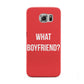 What Boyfriend Samsung Galaxy S6 Case