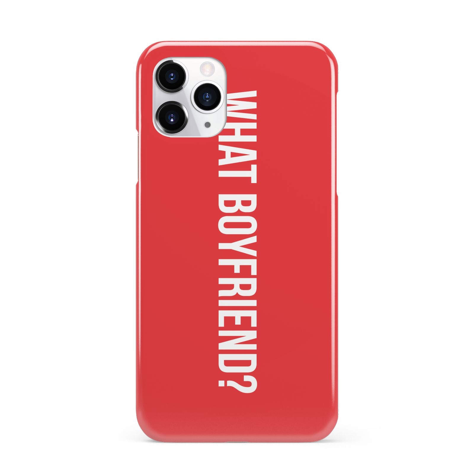 What Boyfriend iPhone 11 Pro 3D Snap Case