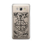 Wheel of Fortune Monochrome Tarot Card Samsung Galaxy J5 2016 Case