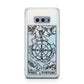 Wheel of Fortune Monochrome Tarot Card Samsung Galaxy S10E Case