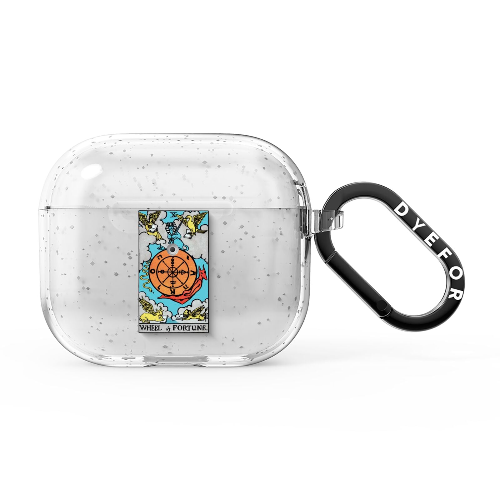 Wheel of Fortune Tarot Card AirPods Glitter Case 3rd Gen