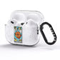 Wheel of Fortune Tarot Card AirPods Pro Glitter Case Side Image