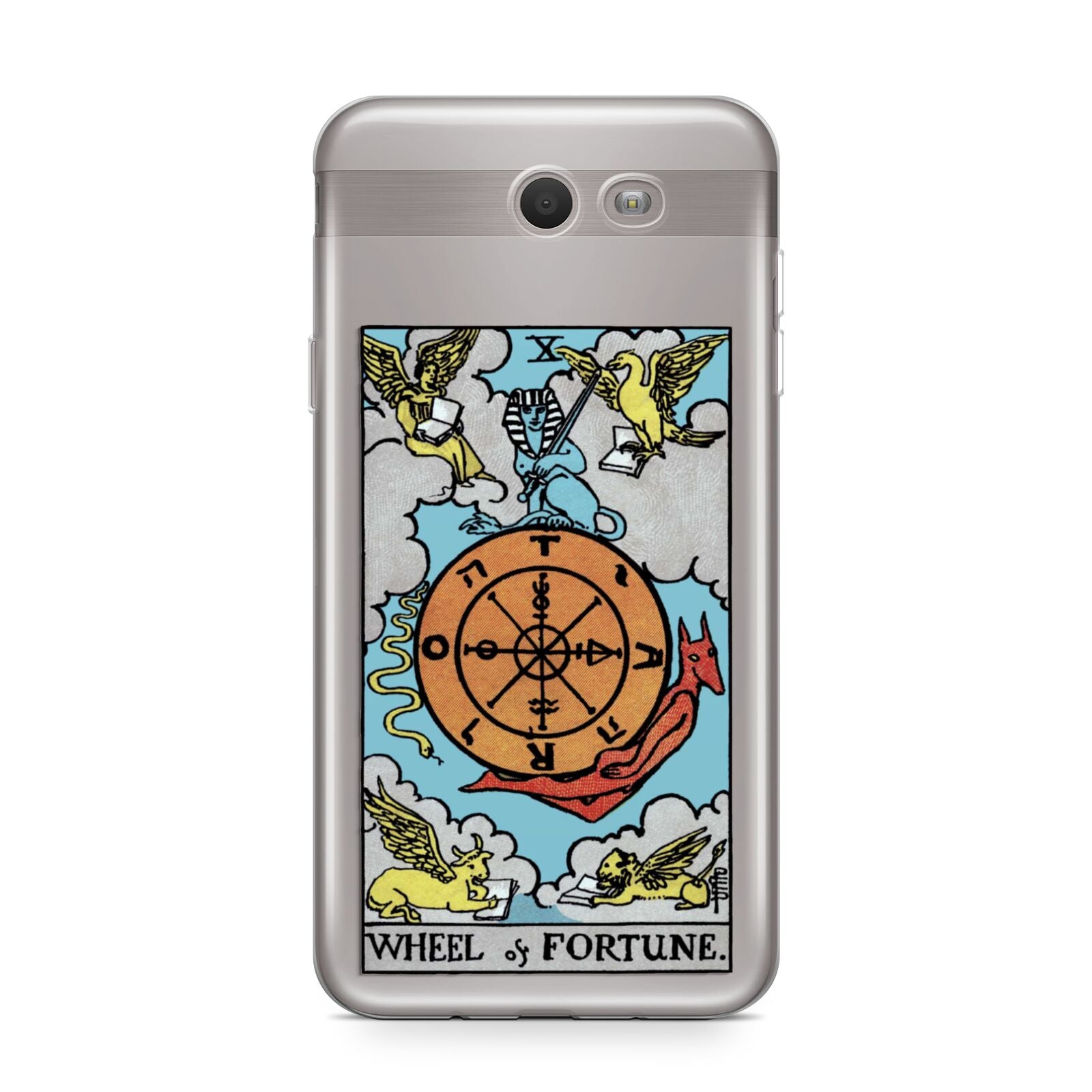 Wheel of Fortune Tarot Card Samsung Galaxy J7 2017 Case
