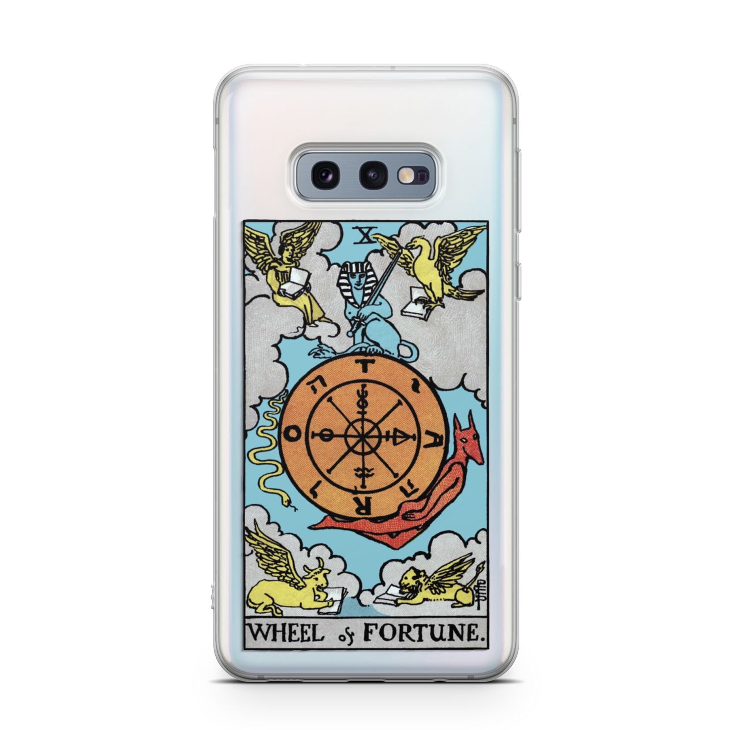 Wheel of Fortune Tarot Card Samsung Galaxy S10E Case
