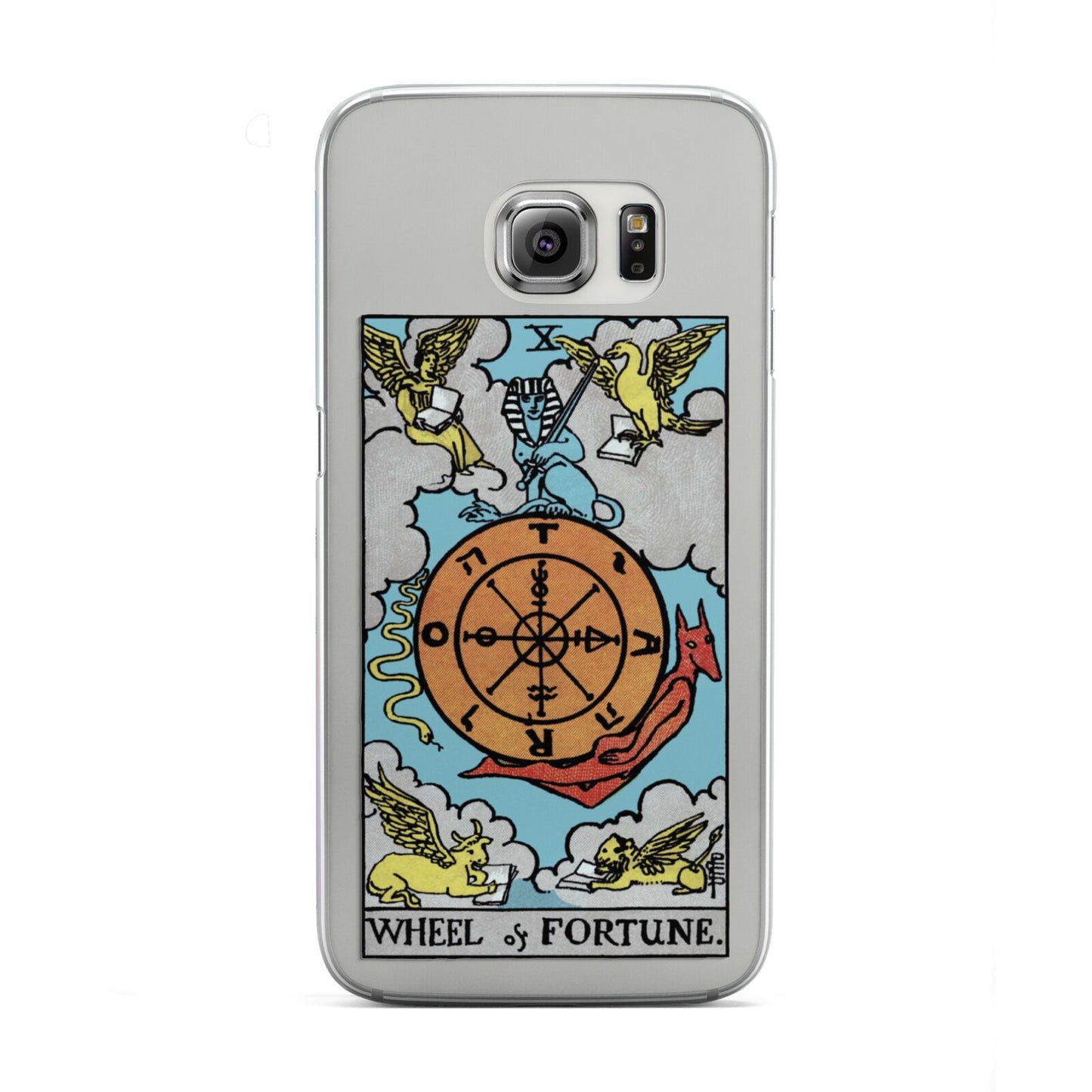 Wheel of Fortune Tarot Card Samsung Galaxy S6 Edge Case