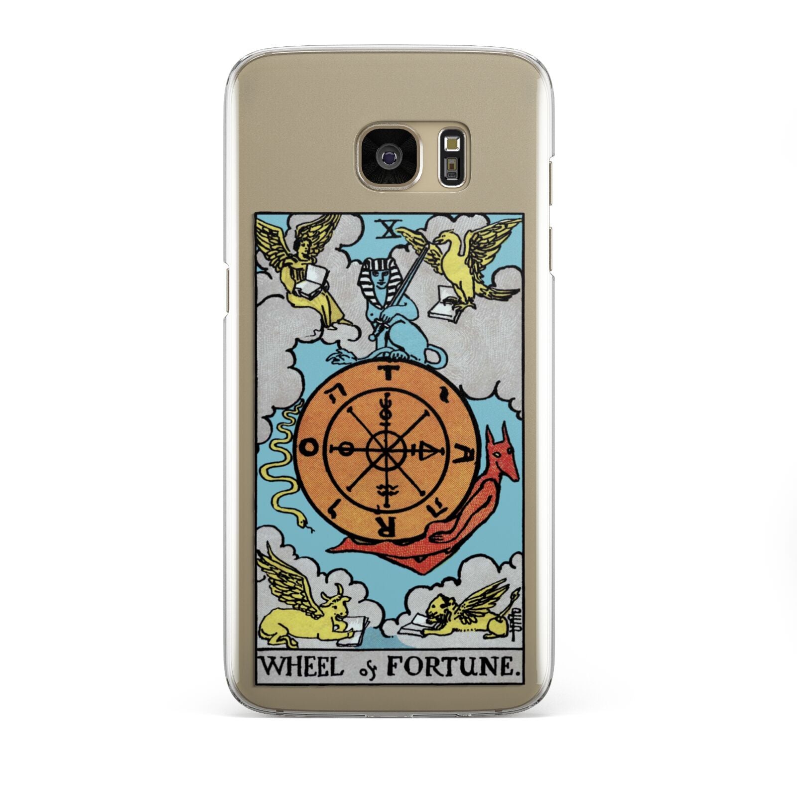 Wheel of Fortune Tarot Card Samsung Galaxy S7 Edge Case