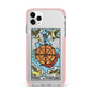 Wheel of Fortune Tarot Card iPhone 11 Pro Max Impact Pink Edge Case