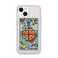 Wheel of Fortune Tarot Card iPhone 14 Clear Tough Case Starlight