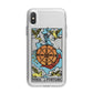 Wheel of Fortune Tarot Card iPhone X Bumper Case on Silver iPhone Alternative Image 1