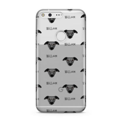 Whippet Icon with Name Google Pixel Case