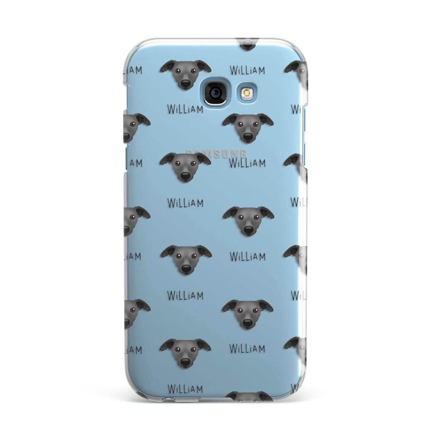 Whippet Icon with Name Samsung Galaxy A7 2017 Case