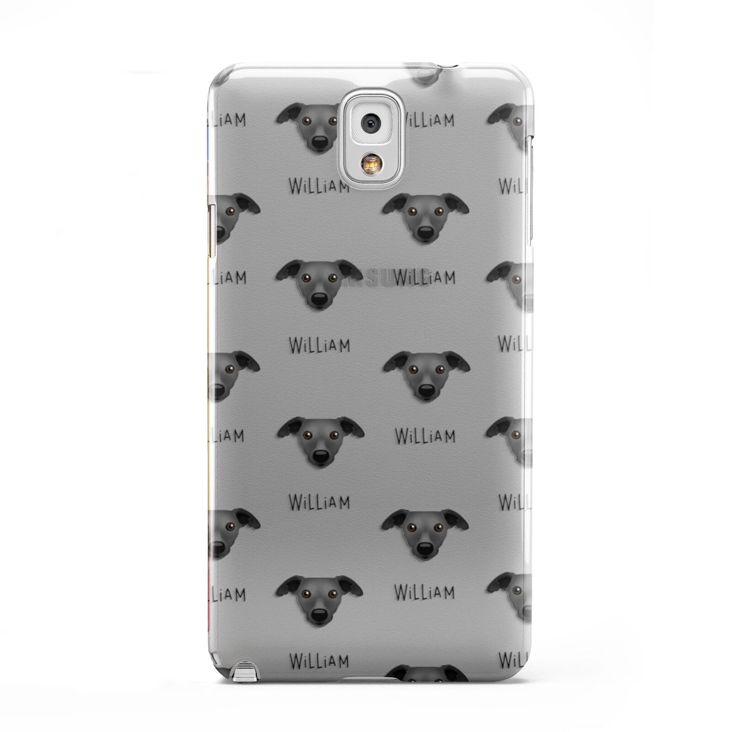 Whippet Icon with Name Samsung Galaxy Note 3 Case