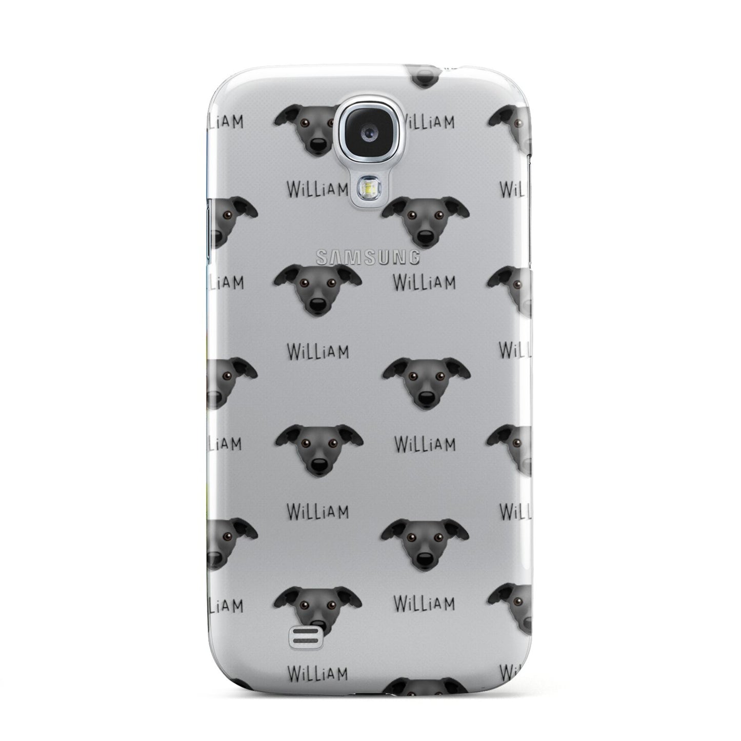 Whippet Icon with Name Samsung Galaxy S4 Case