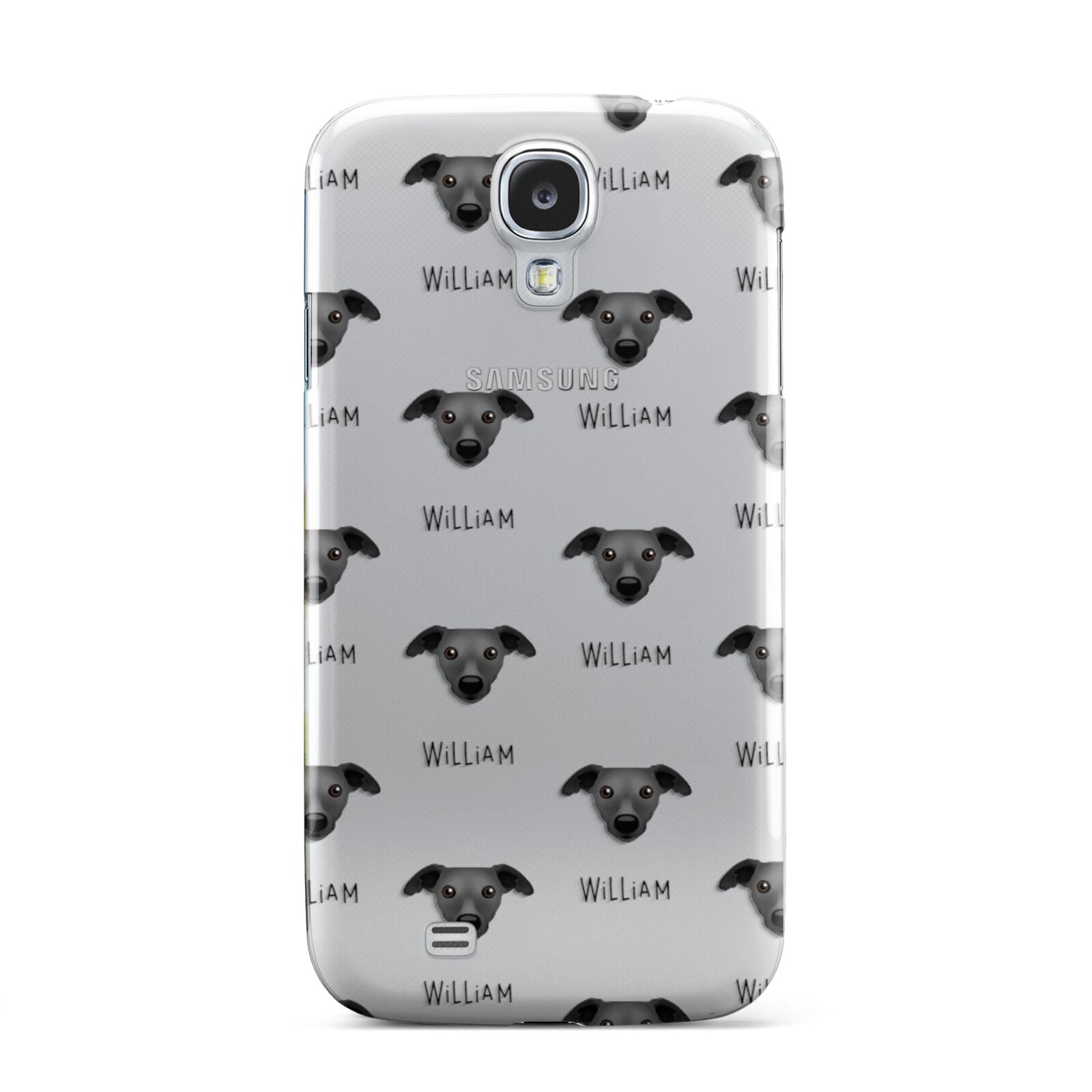 Whippet Icon with Name Samsung Galaxy S4 Case