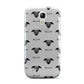 Whippet Icon with Name Samsung Galaxy S4 Mini Case