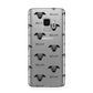 Whippet Icon with Name Samsung Galaxy S9 Case