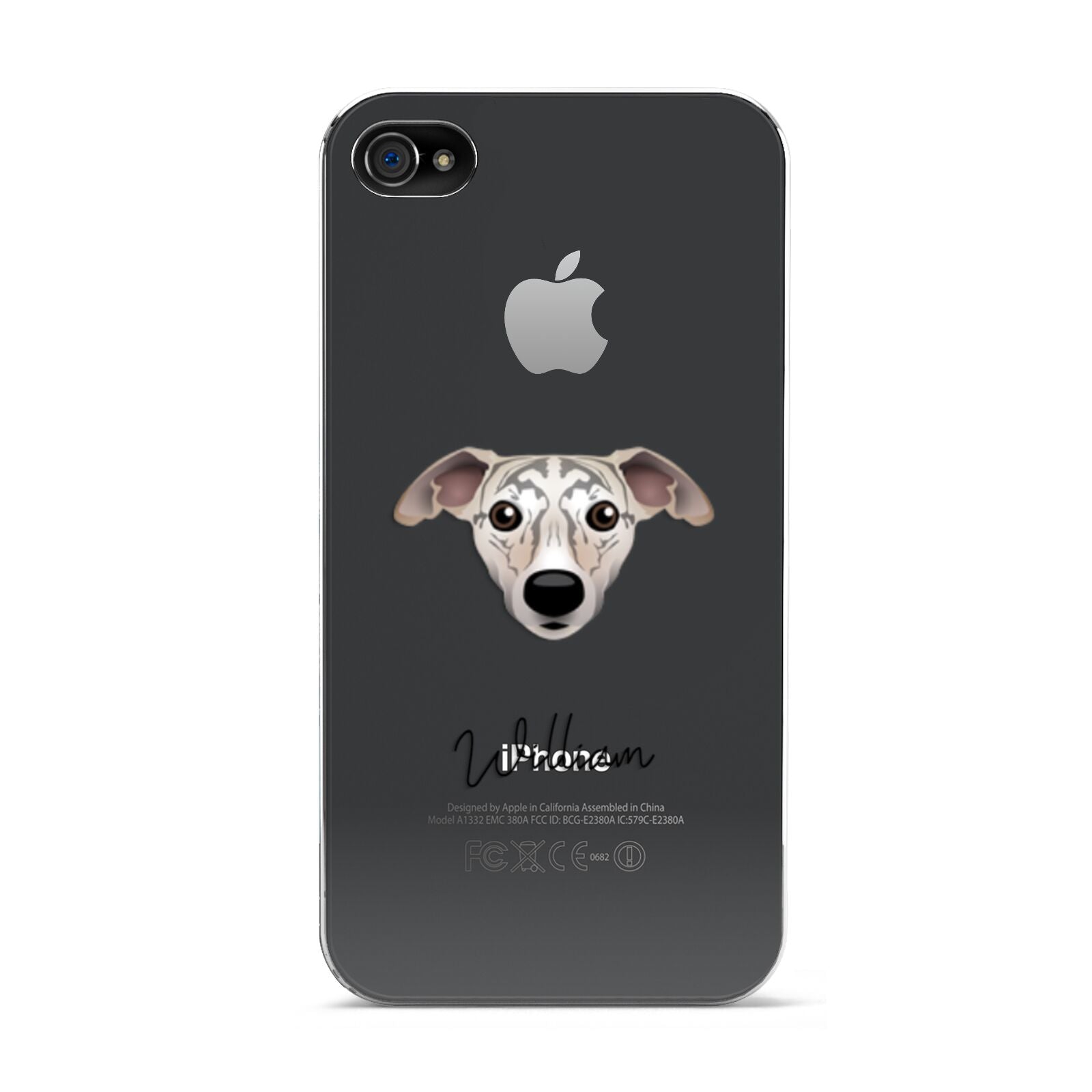 Whippet Personalised Apple iPhone 4s Case