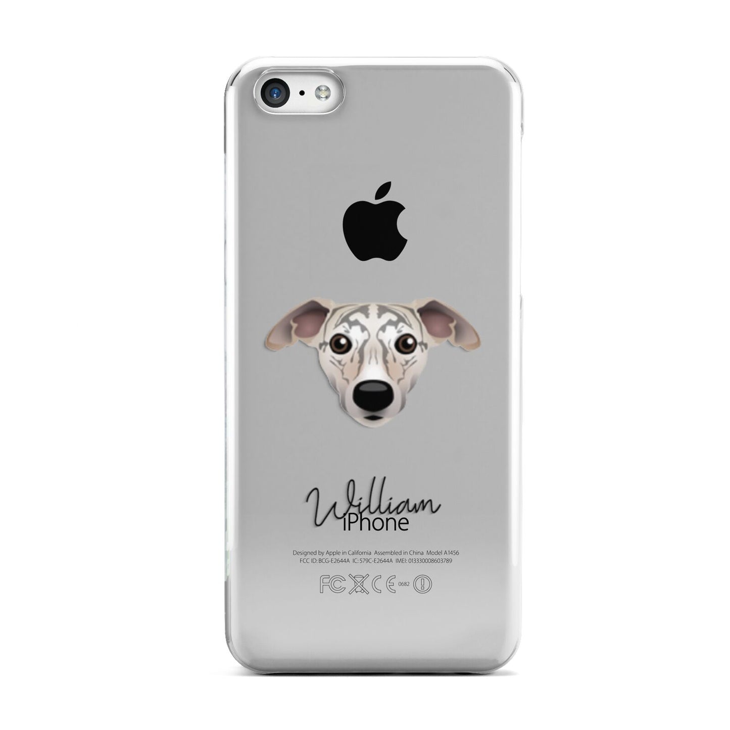 Whippet Personalised Apple iPhone 5c Case