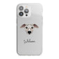 Whippet Personalised iPhone 13 Pro Max TPU Impact Case with White Edges