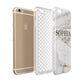 White And Gold Marble Apple iPhone 6 3D Tough Case Expanded view