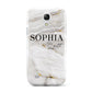 White And Gold Marble Samsung Galaxy S4 Mini Case