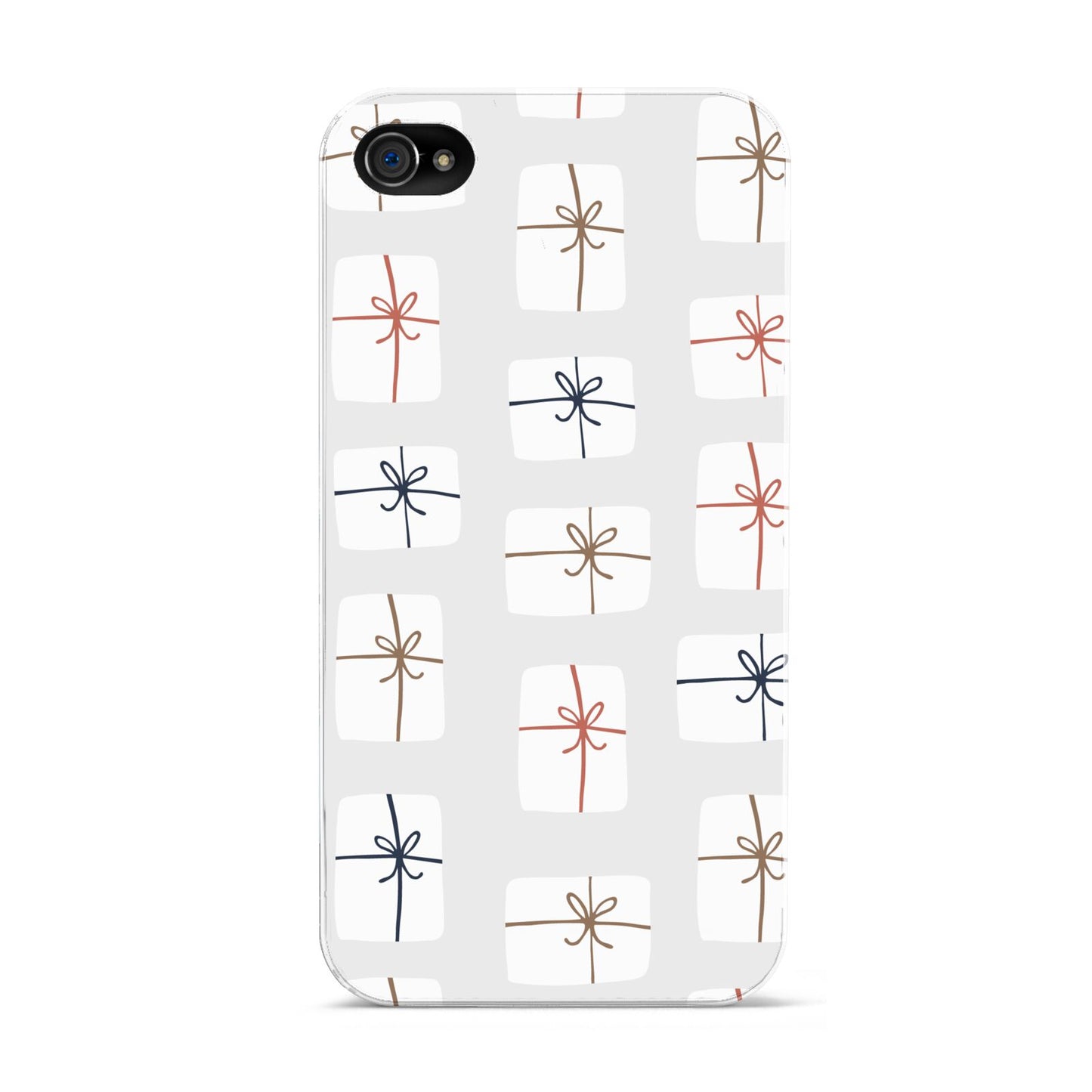 White Christmas Forest Apple iPhone 4s Case