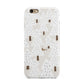 White Christmas Forest Apple iPhone 6 3D Tough Case